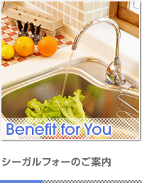 Benefit for You シーガルフォーのご案内